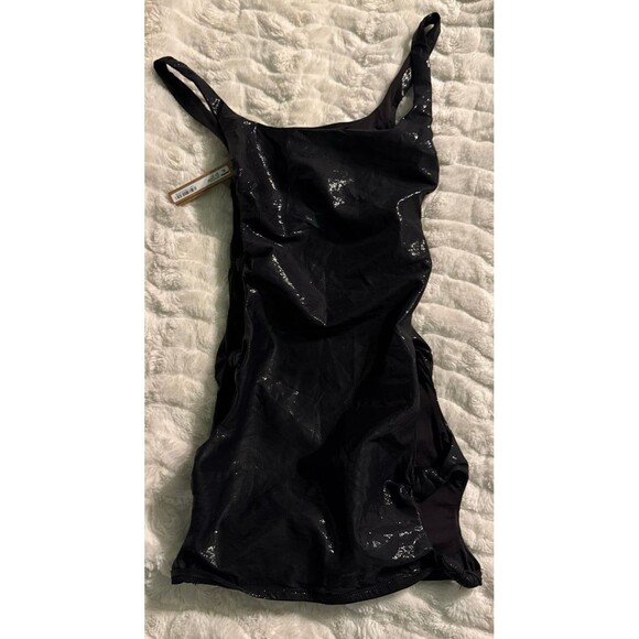 Skims liquid shine knotted swim onyx xs - Picture 5 of 7